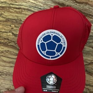 Red Federación Colombiana de Fútbol Cap